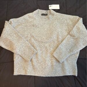 Zara Grey Wool Sweater